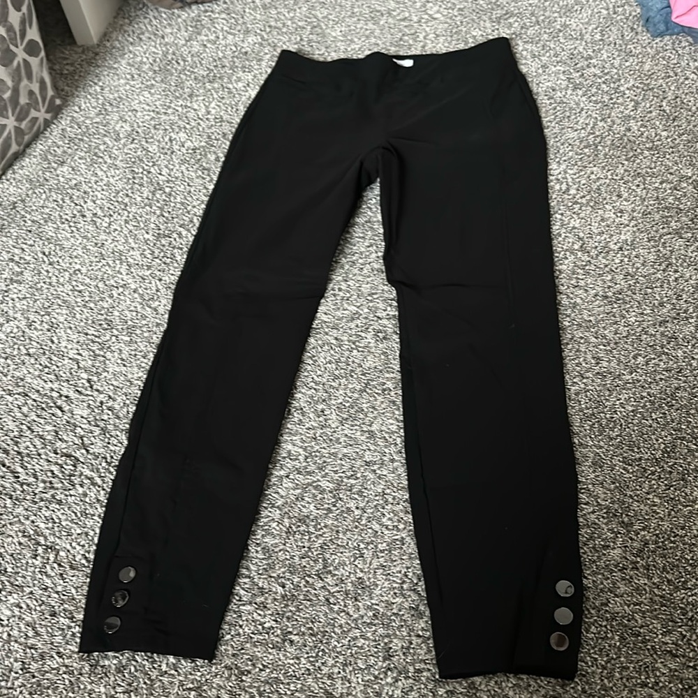 Calvin Klein skinny pull on dress pant